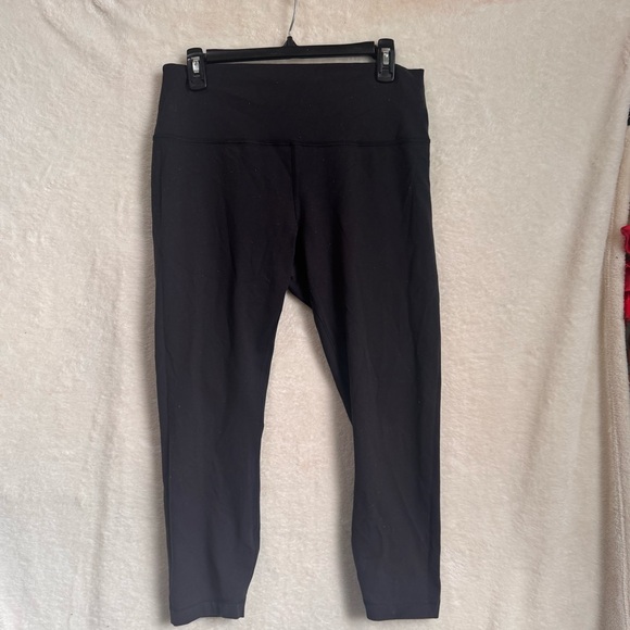 Lululemon Wunder Train High Rise Waist Crop 23" Pants Stretch sz 14 Legging Soft - Picture 2 of 16